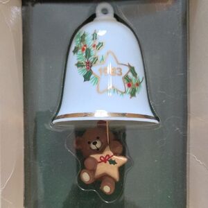 50% Off All Christmas!!  Hallmark Christmas Bell Ornament c. 1983
